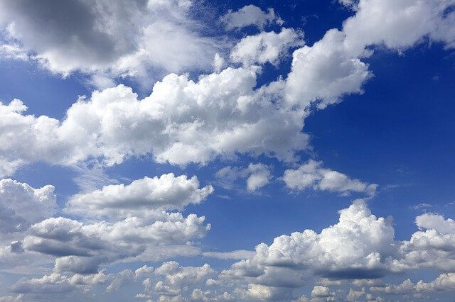 Cumulus clouds