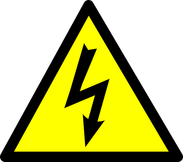 voltage sign