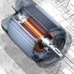 Why does induction motor/fan draw heavy current at starting?
