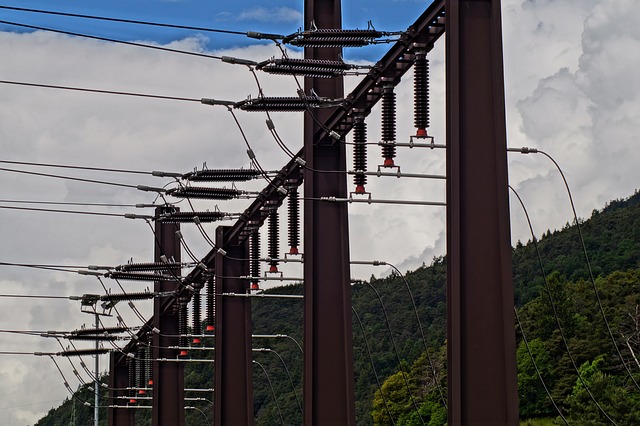 What is Electrical Substation- an electrcial substation 