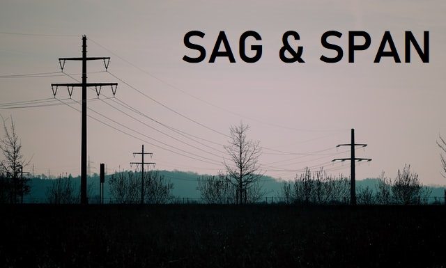 What is Sag and Tension in Transmission Lines | Formula Calculation