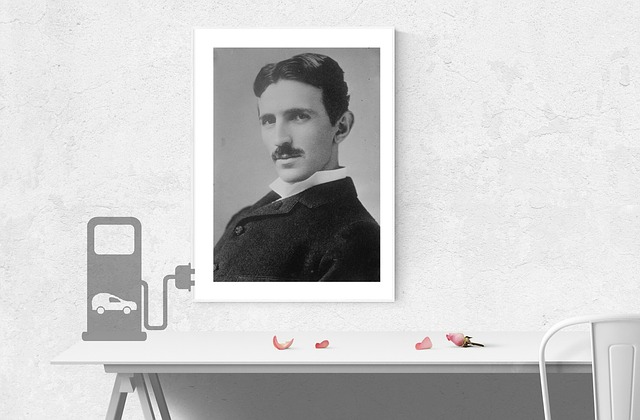 Nikola Tesla and Electric Car 