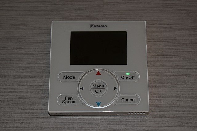 A thermostat 