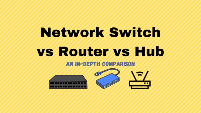 Network Switch vs Router vs Hub | Crazy In-Depth Comparison 2021