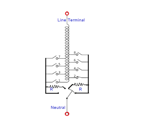 On load transformer tap changer 