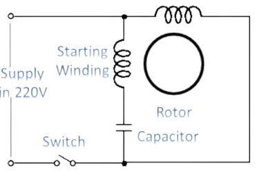 3 Wire Capacitor Diagram For Ceiling Fan | Voltage Lab