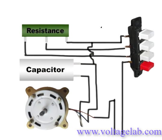 3 Wire Capacitor Diagram 
