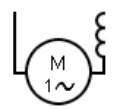 AC single phase series motor 