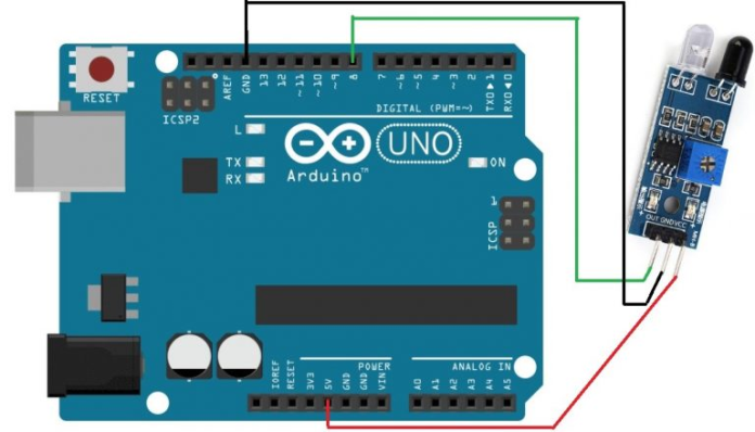 Building an Arduino Based Automatic Door Lock Using IR Sensor