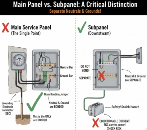 Ground an Electrical Panel: NEC Requirements Voltage Lab