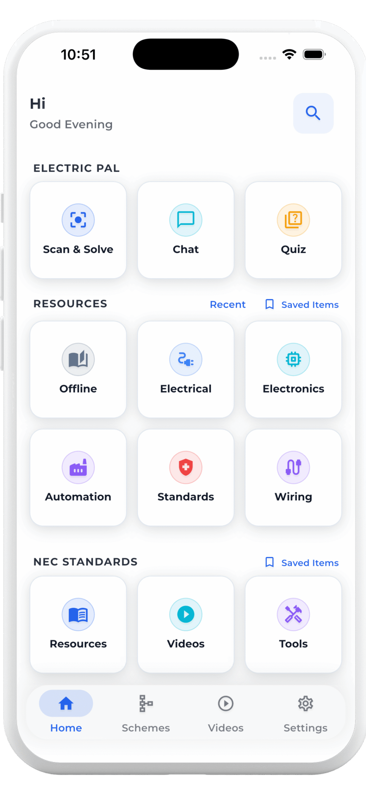 ElectricPal App Screenshot