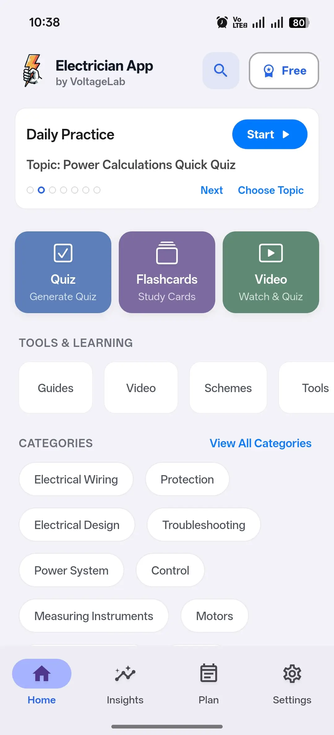 VoltageLab Electrician App on iPhone