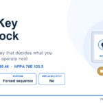 Kirk Key Interlock Explained: How It Works & When It’s Required Kirk key interlock diagram showing a trapped-key lock body, sliding bolt and brass interlock key